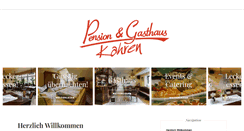 Desktop Screenshot of pension-kahren.de